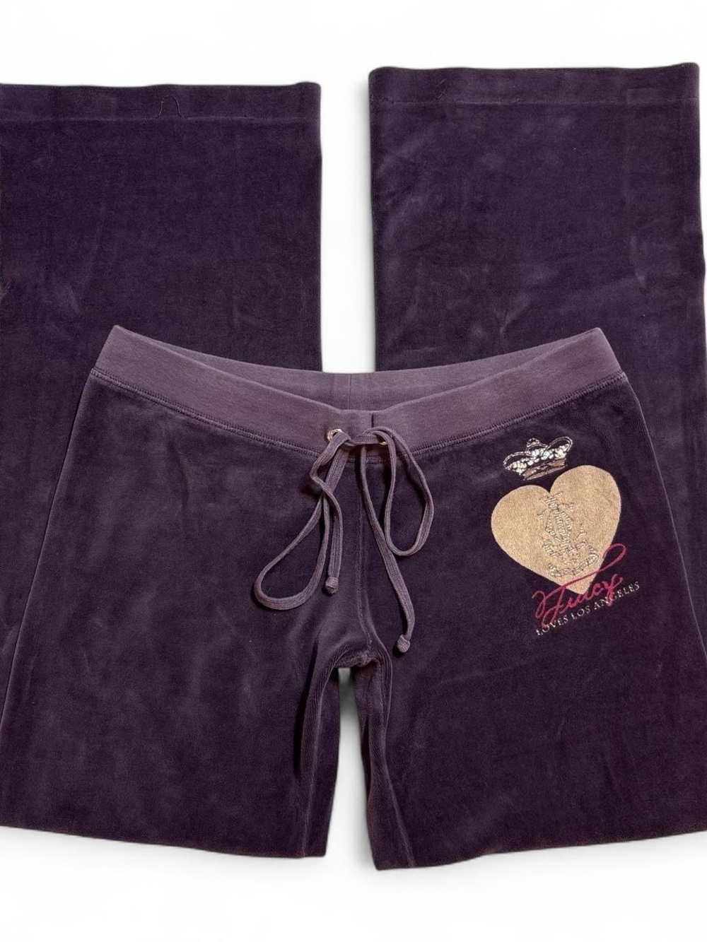 Vintage y2k Juicy Couture Purple Velour sweatpants